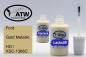Preview: Ford, Gold Metallic, HO / XSC-1366C: 20ml Lackstift + 20ml Klarlack - Set, von ATW Autoteile West.